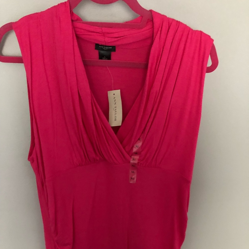 Ann Taylor sleevless shirt.